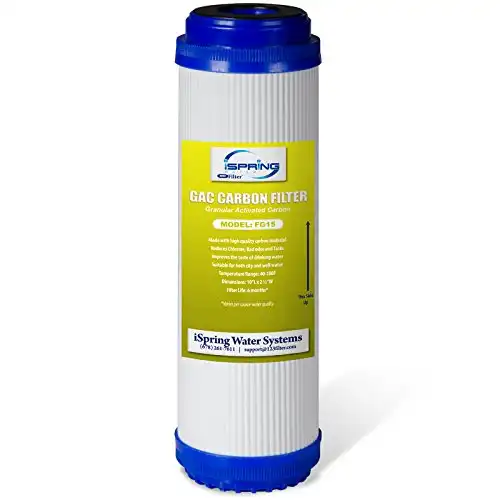 iSpring FG15 GAC Granular Activated Carbon Filter Replacement