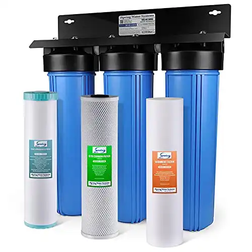 iSpring WGB32BM 3-Stage Whole House Water Filter System