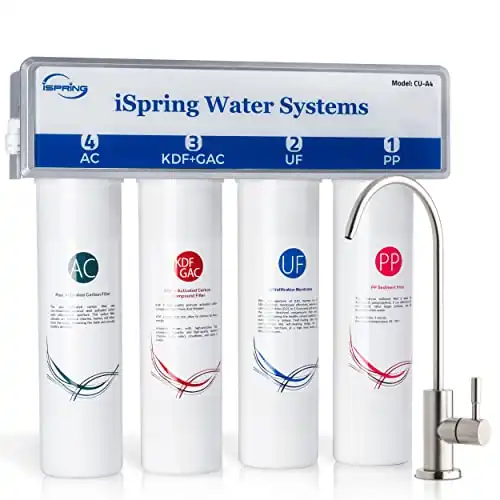 iSpring CU-A4 4-stage Under Sink Water Filter